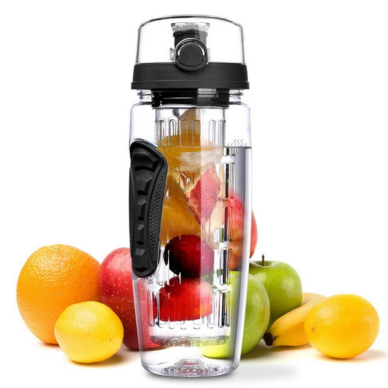 1000ml Water Fruit Bottle BPA Free Plastic Sport Fruit Infuser Water B