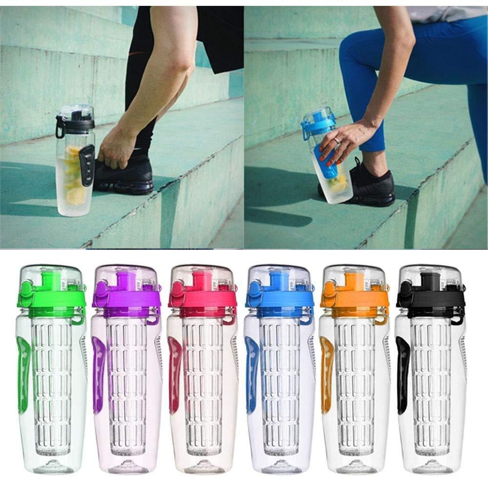 1000ml Water Fruit Bottle BPA Free Plastic Sport Fruit Infuser Water B